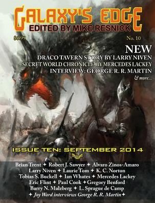 Cover for Mercedes Lackey · Galaxy's Edge Magazine: Issue 10, September 2014 (Paperback Bog) (2014)