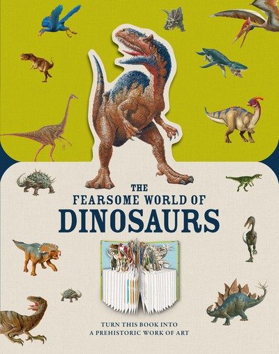 Cover for Pat Jacobs · Paperscapes: The Fearsome World of Dinosaurs: Turn This Book Into a Prehistoric Work of Art - Paperscapes (Innbunden bok) (2019)
