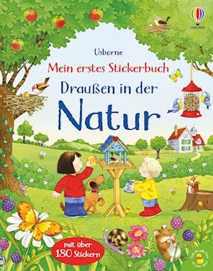 Cover for Kate Nolan · Mein erstes Stickerbuch: Draußen in der Natur (Pocketbok) (2022)