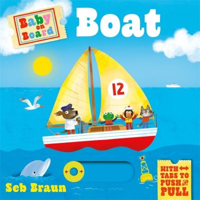 Cover for Ruth Symons · Baby on Board: Boat: A Push, Pull, Slide Tab Book (Kartongbok) (2025)