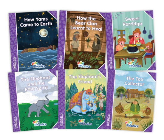 Jolly Phonics Folktales Purple Readers (Level 5) Complete Set (1-6): in Precursive Letters - Sara Wernham - Books - Jolly Learning Ltd - 9781835821244 - September 30, 2025