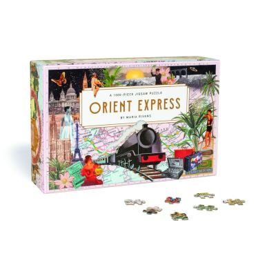 Cover for Maria Rivans · Orient Express: A 1000-piece Jigsaw Puzzle (GAME) (2023)