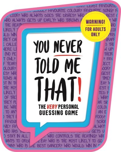 You Never Told Me That! - Shaped Humour - Igloo Books - Kirjat - Bonnier Books Ltd - 9781839034244 - maanantai 21. syyskuuta 2020