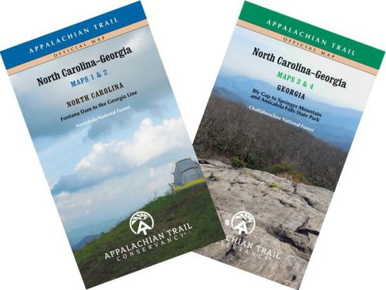 Cover for Appalachian Trail Conservancy · Appalachian Trail North Carolina-Georgia Map Set (Map) (2016)