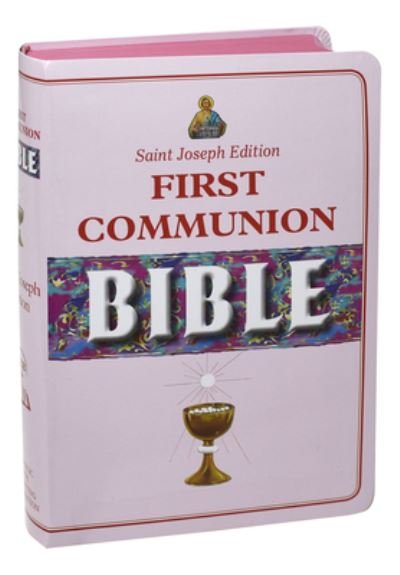 Cover for Catholic Book Publishing Corp · New Catholic Bible -- Med. Print Dura Lux (Girl Communion) (Leather Book) (2021)