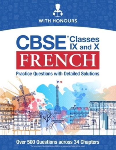 Cover for With Honours · CBSE French Classes IX and X (Paperback Book) (2020)