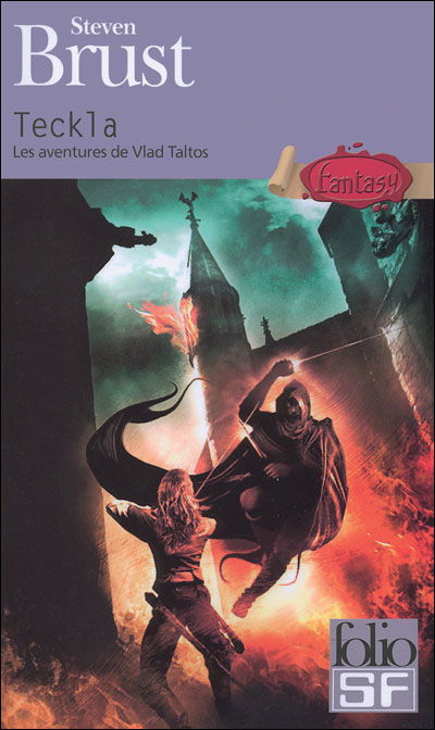 Cover for Steven Brust · Teckla (Folio Science Fiction) (French Edition) (Paperback Book) [French edition] (2008)