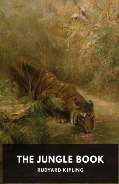 Cover for Rudyard Kipling · The Jungle Book: A collection of stories by the English author Rudyard Kipling (Paperback Bog) (2019)