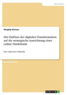 Cover for Kovacs · Der Einfluss der digitalen Trans (Bok)