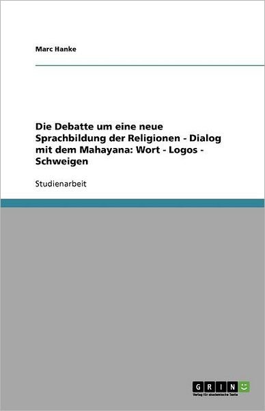 Cover for Hanke · Die Debatte um eine neue Sprachbi (Book)