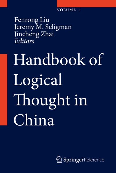 Cover for Fenrong Liu · Handbook of Logical Thought in China (Hardcover Book) (2023)