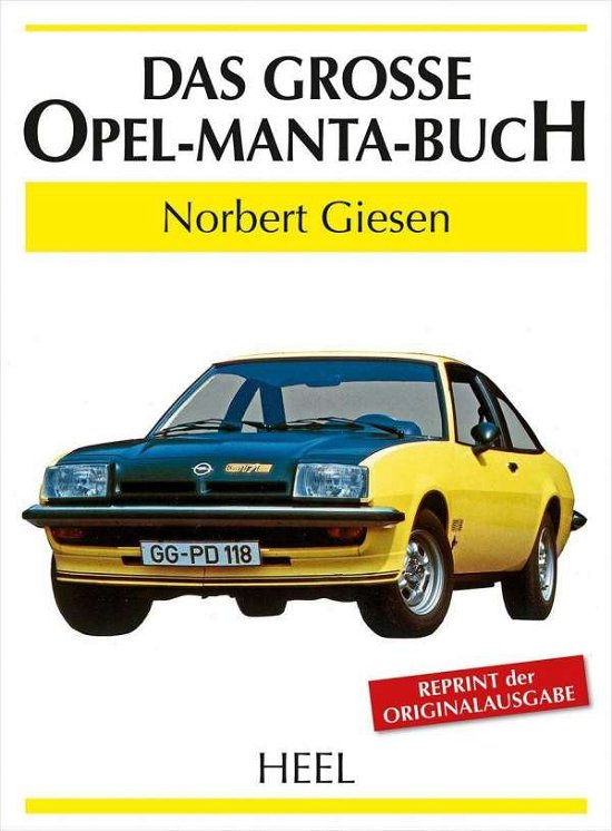 Cover for Giesen · Das große Opel-Manta-Buch (Book)