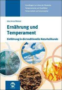 Cover for Uta-Anna Weese · Ernährung und Temperament (Hardcover Book) (2020)