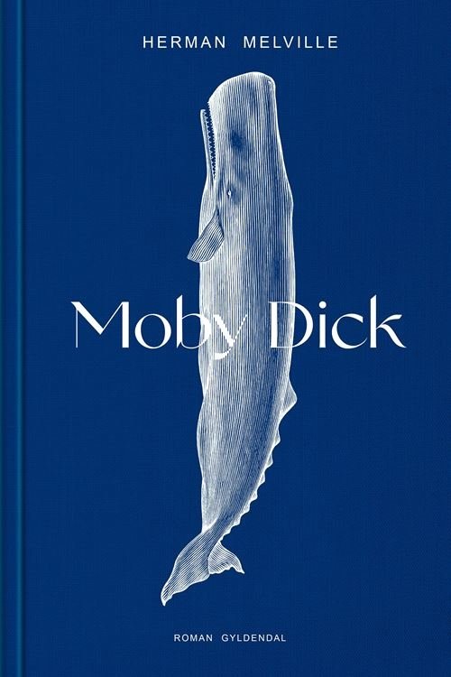 Cover for Herman Melville · Gyldendals Kronjuveler: Moby Dick (Gebundesens Buch) [4. Ausgabe] (2023)