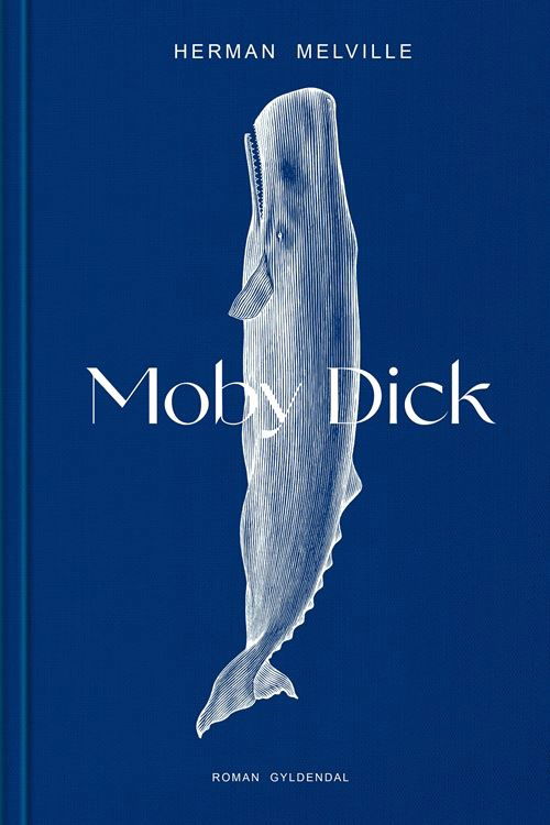 Cover for Herman Melville · Gyldendals Kronjuveler: Moby Dick (Indbundet Bog) [4. udgave] (2023)