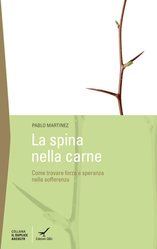 Cover for Pablo Martinez · La Spina Della Carne. Dove Trovare La Forza Nelle Avversita? (Book)