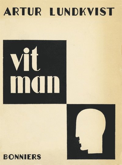 Cover for Artur Lundkvist · Vit man (ePUB) (2017)