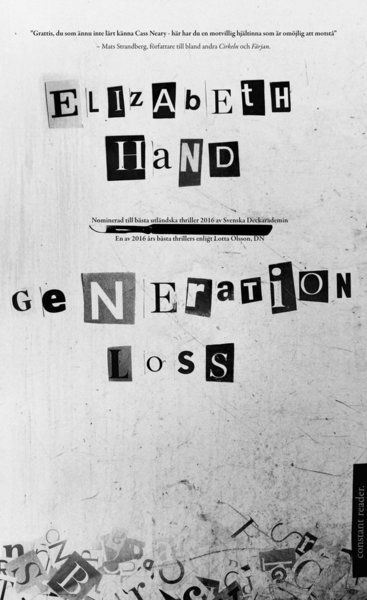 Cover for Elizabeth Hand · Cass Neary: Generation Loss (Paperback Book) (2017)