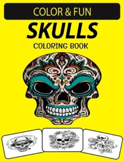 Cover for Black Rose Press House · Skulls Coloring Book (Taschenbuch) (2020)