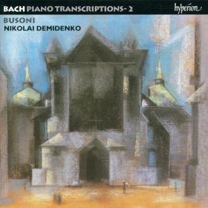 Cover for Nikolai Demidenko · Bachbusoni Piano Transcriptions (CD) (2002)