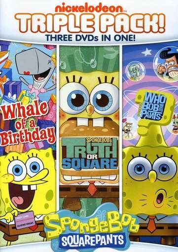 Cover for Spongebob Squarepants · Truth or Square &amp; Who Bob What Pants &amp; Whale of a (DVD) (2012)