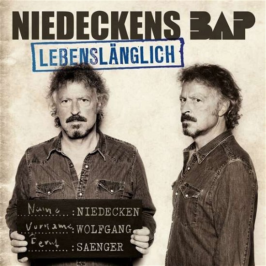 Cover for Niedeckens Bap · Lebenslaenglich: Limited Deluxe Edition (CD) [Limited edition] (2016)