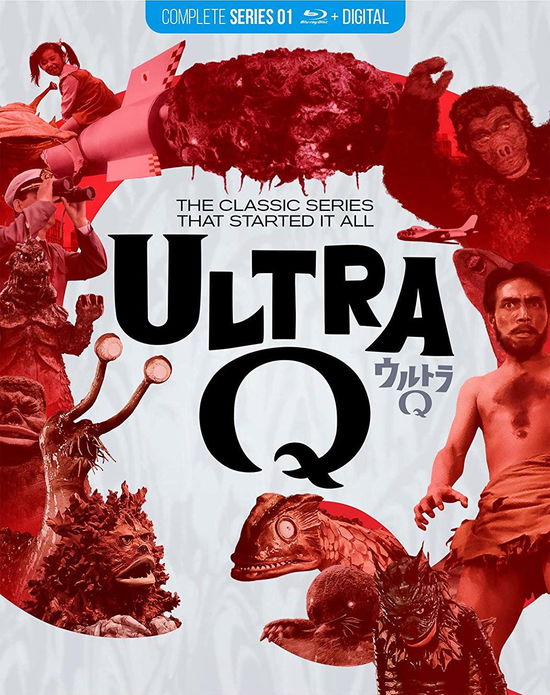 Cover for Ultra Q - the Complete Series - Blu-ray (Blu-ray) [United States edition] (2019)