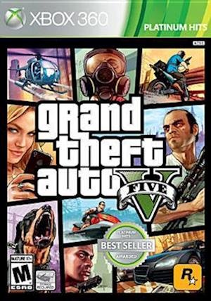 Cover for Xbox 360 · Grand Theft Auto 5  US Xbox 360 (PC)
