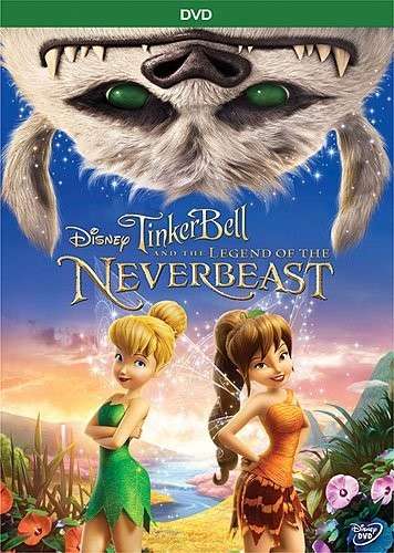 Cover for Tinker Bell &amp; the Legend of Th (DVD) (2015)