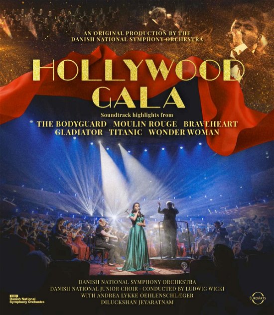 Cover for Danish National Symphony Orche · Hollywood Gala (Blu-ray) (2022)