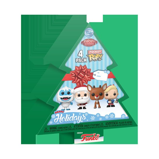 Cover for Rudolph: Funko Pop! Pocket · Rudolph Tree Holiday Box (MERCH)