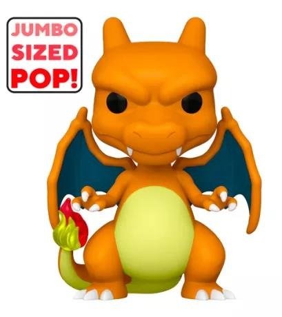 Cover for Pokemon: Funko Pop! Games · Pokemon Super Sized Jumbo POP! Vinyl Figur Chariza (Spielzeug) (2024)