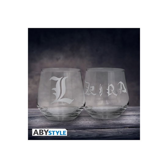 Cover for Death Note · 2 Glass Set Kira &amp; L Europe X2 (MERCH)