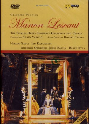 Manon Lescaut - G. Puccini - Elokuva - ARTHAUS - 4006680102245 - tiistai 8. tammikuuta 2019