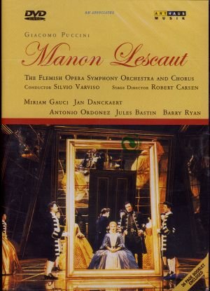 Cover for G. Puccini · Manon Lescaut (DVD) (2017)