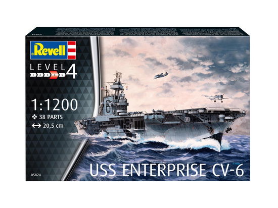 Cover for Revell · USS Enterprise CV-6 ( 05824 ) (Spielzeug)