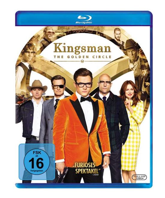 Cover for Kingsman - the Golden Circle (Blu-ray) (2024)