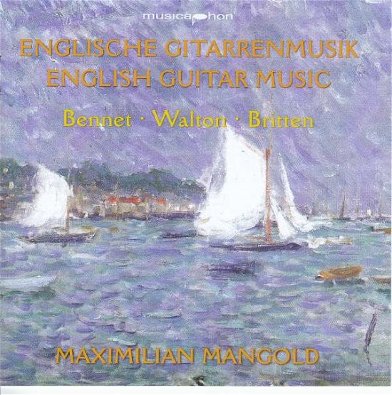 Cover for Mangold Maximilian-English Guitar Music (CD)
