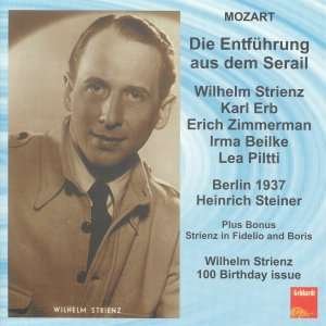 Die Entführung aus dem Serail (BERLIN 1937) Gebhardt Klassisk - Erb / Piltti / Beilke / Strienz - Musik - DAN - 4035122000245 - 2000
