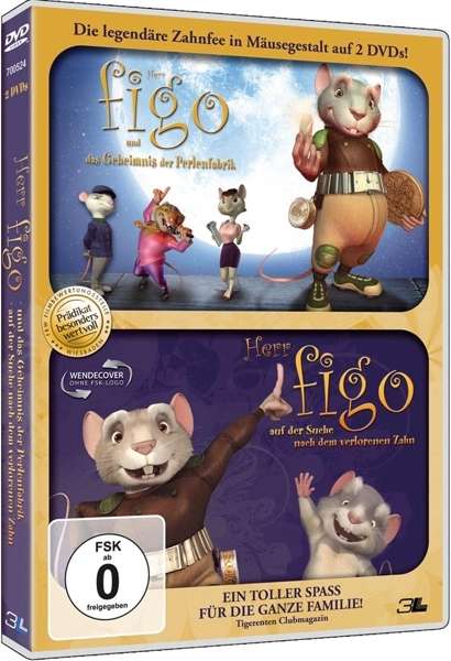 Herr Figo 1+2 - Animationsfilm - Elokuva - 3L - 4049834005245 - torstai 16. helmikuuta 2012