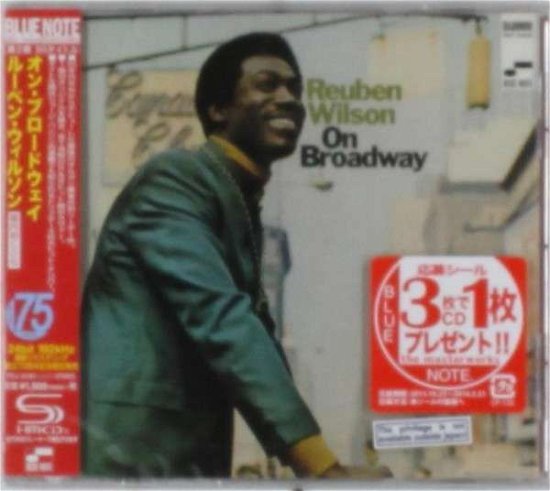 Cover for Reuben Wilson · On Broadway (CD) [Remastered edition] (2014)