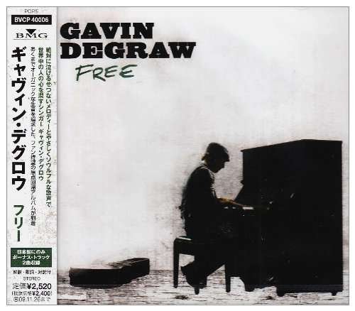 Free - Gavin Degraw - Muziek - Bmg - 4988017671245 - 7 juli 2009
