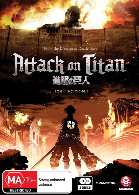 Attack On Titan Season 1 - Attack on Titan - Season 1 - Movies - Crunchyroll - 5022366317245 - June 27, 2016