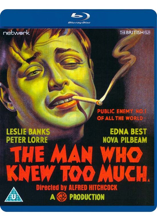Cover for Alfred Hitchcock · The Man Who Knew Too Much (Blu-ray) (2015)