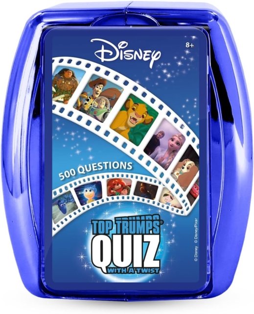 Cover for Top Trumps Quiz  Disney Toys · Disney (2023 Refresh) Card Game (Paperback Bog) (2024)