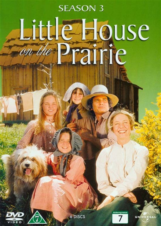 Cover for Det Lille Hus På Prærien · Season 3 (DVD) (2011)