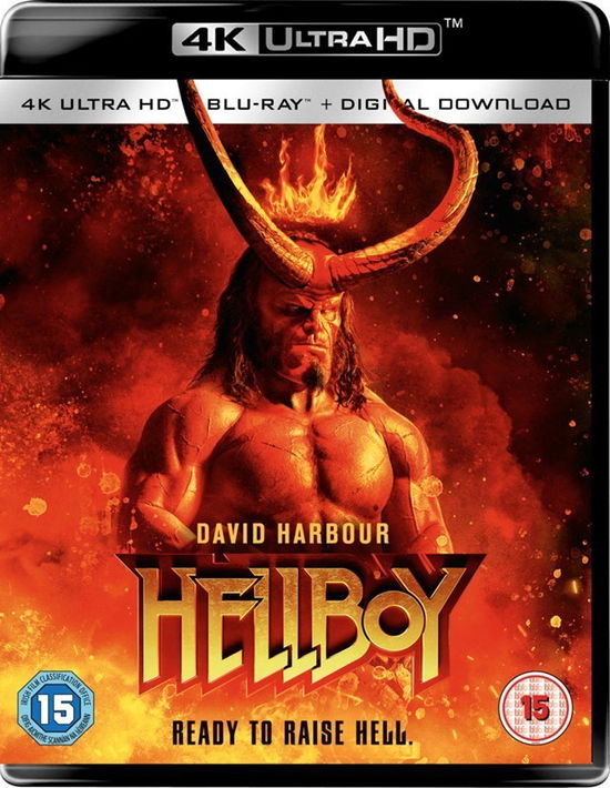Cover for Hellboy 4K Bluray · Hellboy (4K Ultra HD) (2024)