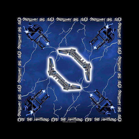 Cover for Metallica · Metallica Unisex Bandana: Ride The Lightning (MERCH) (2022)