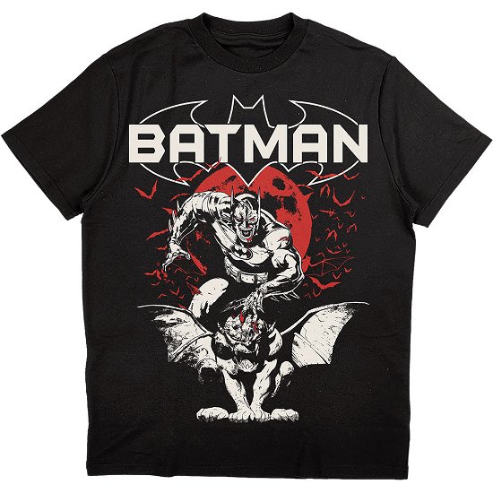 Cover for DC Comics · DC Comics Unisex T-Shirt: Batman Gargoyle (T-shirt) [size S] [Black - Unisex edition]