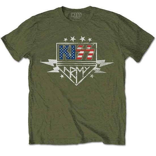 KISS Unisex T-Shirt: Army Lightning - Kiss - Gadżety -  - 5056368699245 - 